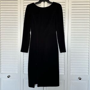 Dress the Population Black Long Sleeve Dress